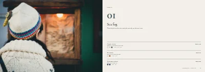 Seiten 8–9 von Lookbook for a Danish fashion label – 48 pages