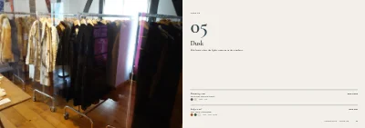 Seiten 16–17 von Lookbook for a Danish fashion label – 48 pages
