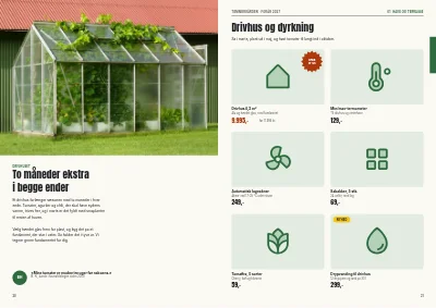 Side 20–21 af Sæsonkatalog for byggemarked – 96 sider