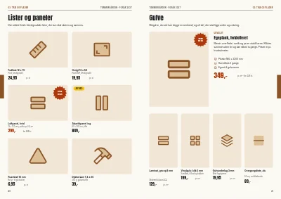 Side 40–41 af Sæsonkatalog for byggemarked – 96 sider