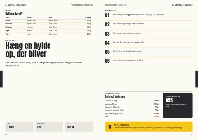Side 56–57 af Sæsonkatalog for byggemarked – 96 sider