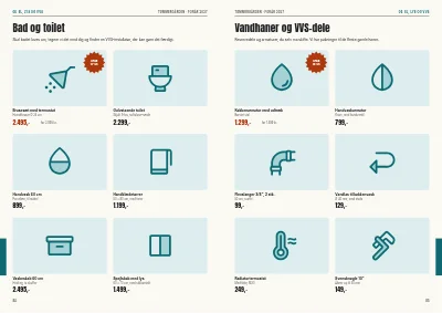 Side 84–85 af Sæsonkatalog for byggemarked – 96 sider