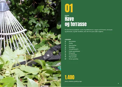 Side 8–9 af Sæsonkatalog for byggemarked – 96 sider