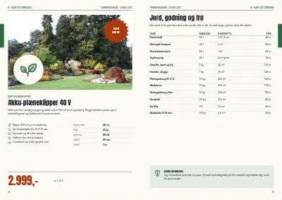 Side 14–15 af Sæsonkatalog for byggemarked – 96 sider