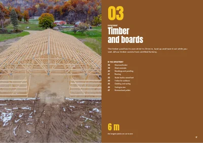 Pages 36–37 of Season catalogue for a DIY store – 96 pages