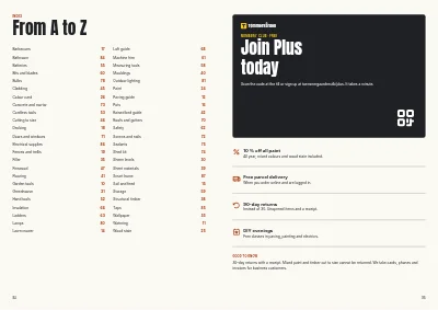 Pages 94–95 of Season catalogue for a DIY store – 96 pages