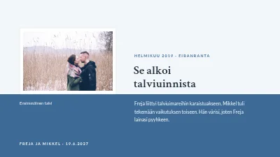Sivu 2 – Hääpuhe valokuvilla