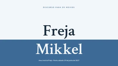 Página 1 de Discurso de casamento com fotografias