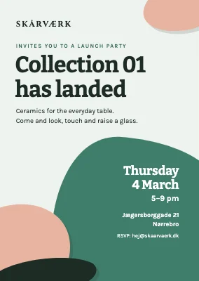 Ceramics launch party — Nørrebro