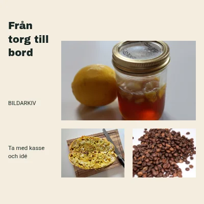 Från marknad till bord · Stort register