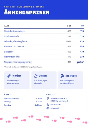Side 2 af Åbning af ny skobutik på Amager