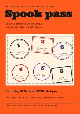 Halloween — spook pass on the harbour