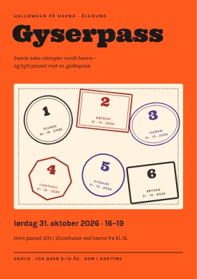 Halloween — spøkelsespass på havna