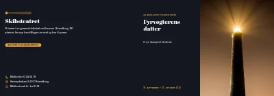 Omslag af Teaterprogram for forestilling – 24 sider