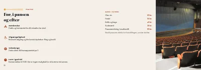 Side 20–21 af Teaterprogram for forestilling – 24 sider