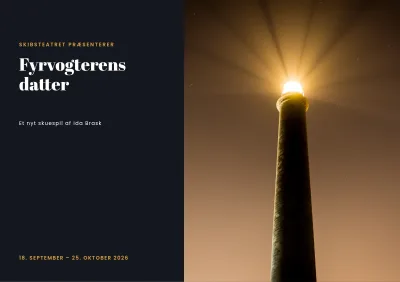 Teaterprogram for forestilling – 24 sider