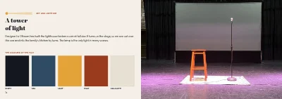 Pages 14–15 de Theatre programme – 24 pages